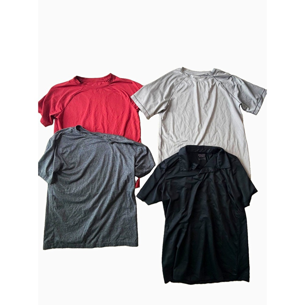 Boys XL 14-16 Athletic Shirts Lot of 4 Old Navy All in Motion Athletic Works